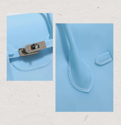 Large Capacity Matte Jelly Tote Bag X3561