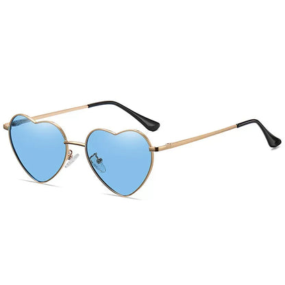 American Vintage Heart-Shaped Polarized Sunglasses　X3621