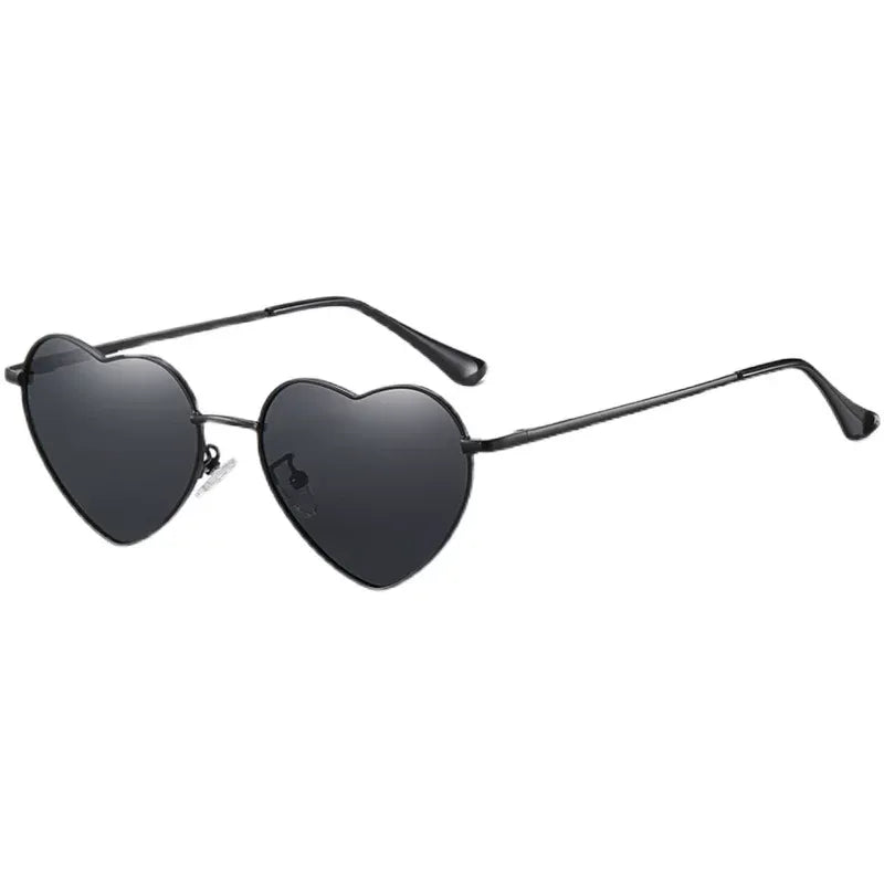 American Vintage Heart-Shaped Polarized Sunglasses　X3621