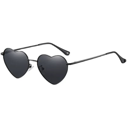 American Vintage Heart-Shaped Polarized Sunglasses　X3621