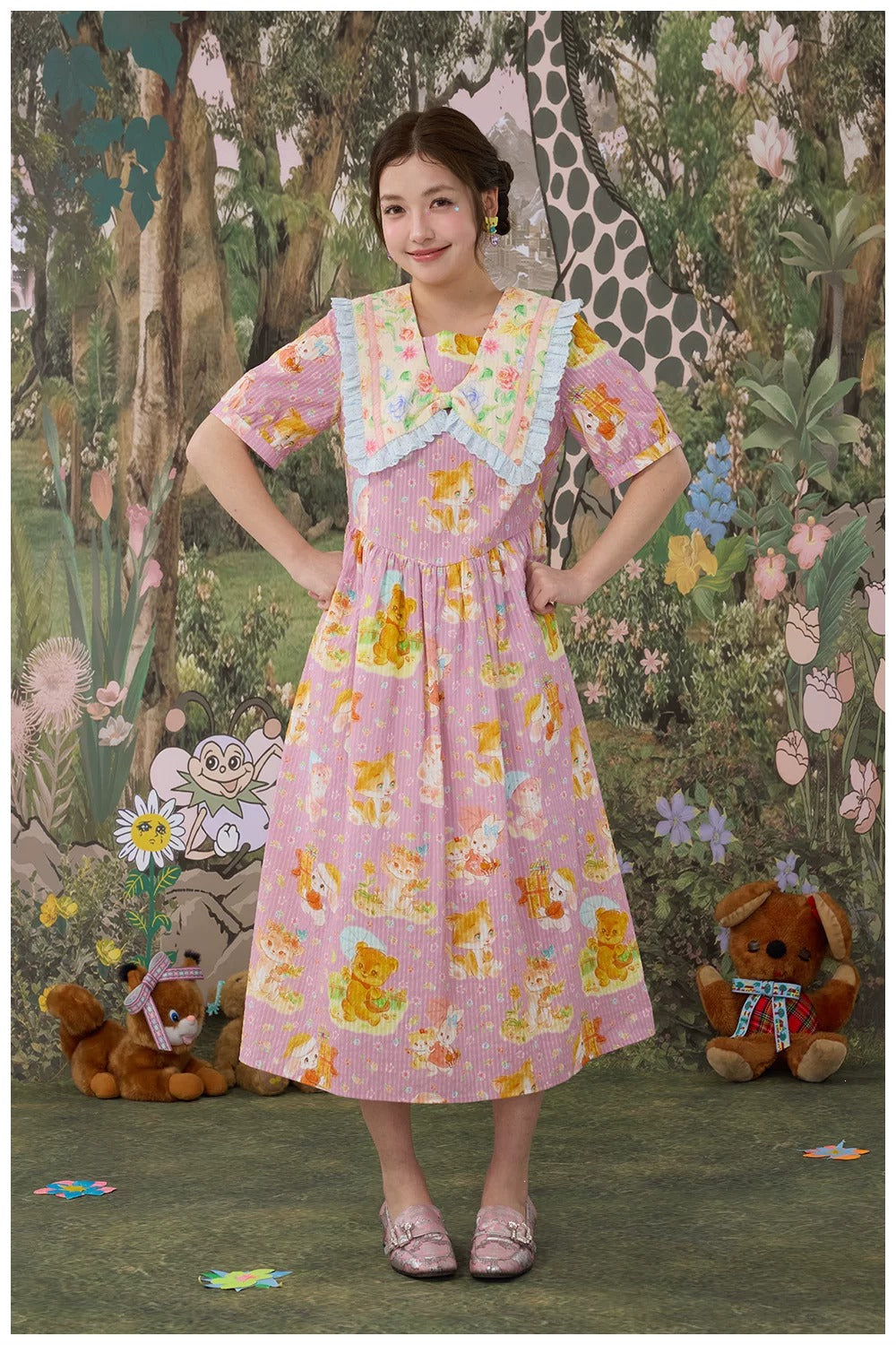 Sweet Girly Summer Dress X3596