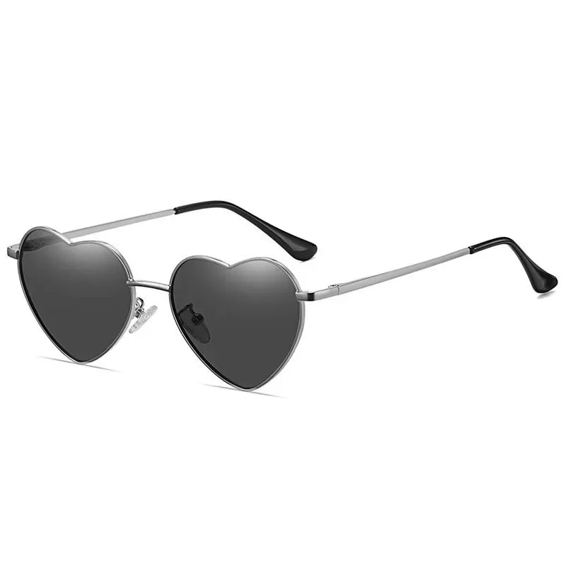 American Vintage Heart-Shaped Polarized Sunglasses　X3621
