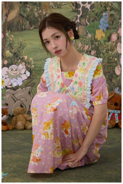 Sweet Girly Summer Dress X3596