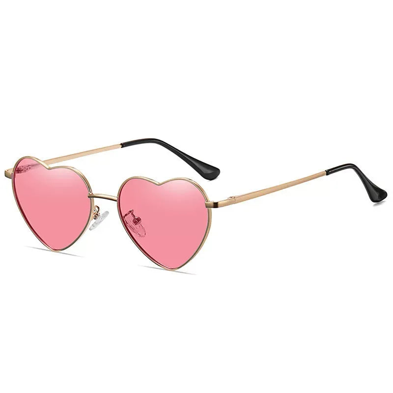 American Vintage Heart-Shaped Polarized Sunglasses　X3621