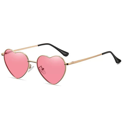 American Vintage Heart-Shaped Polarized Sunglasses　X3621