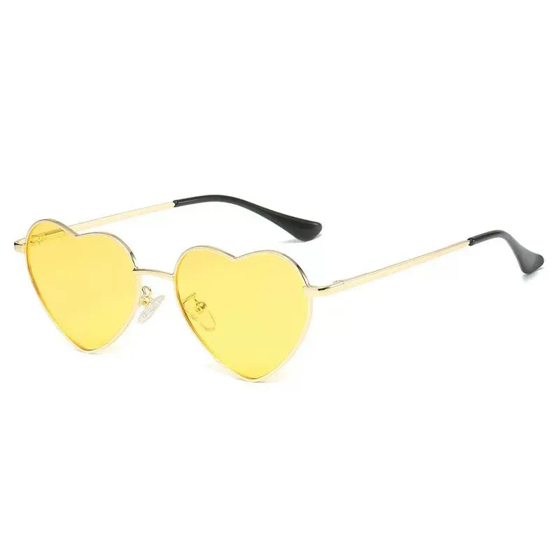 American Vintage Heart-Shaped Polarized Sunglasses　X3621