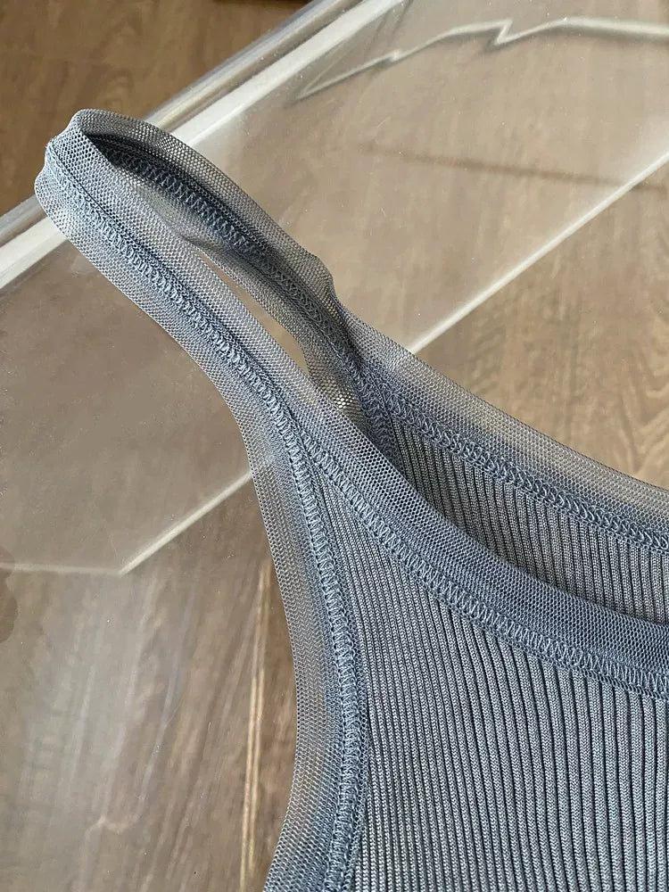 Silk Blend Ribbed Camisole X3611