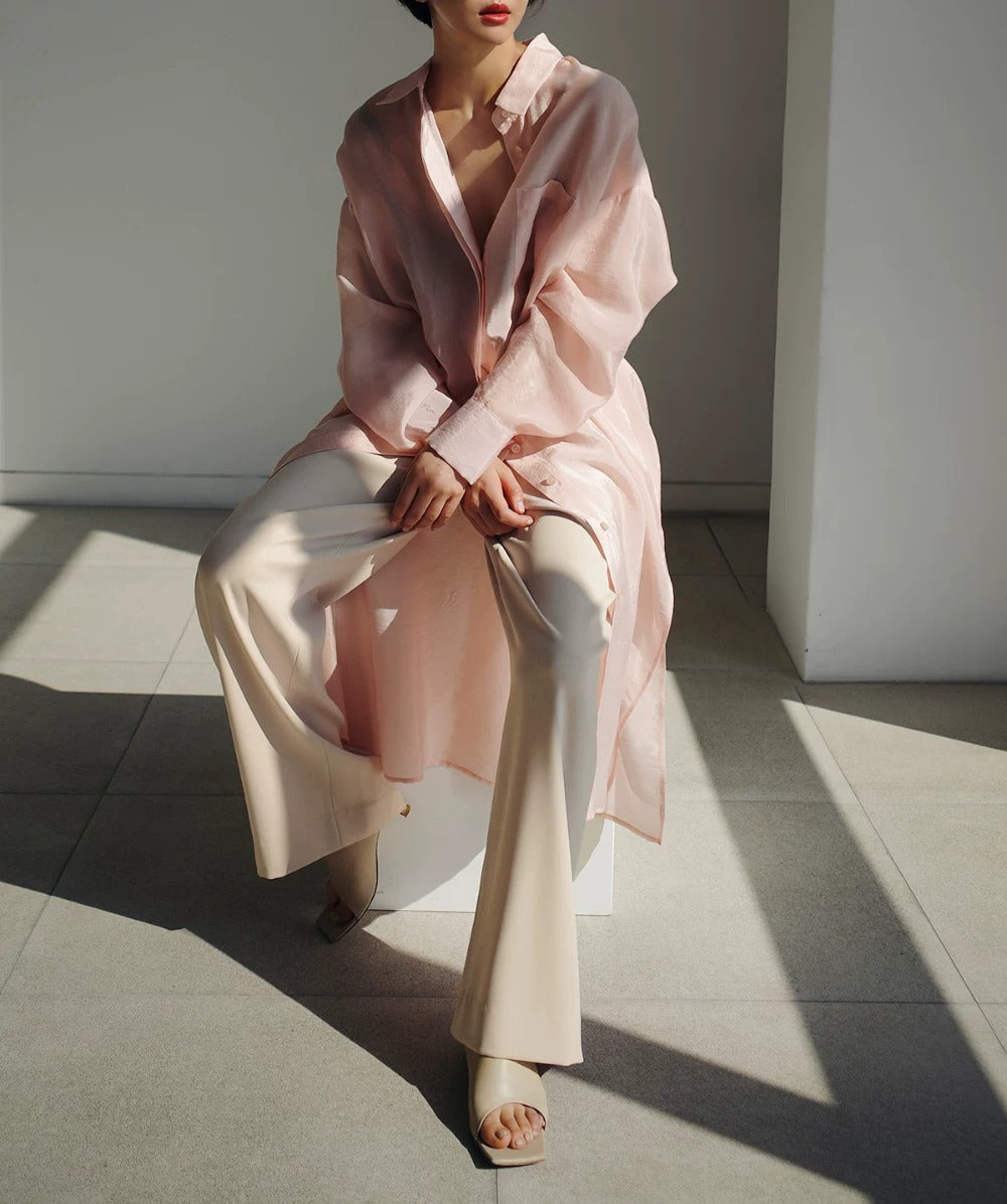 Loose Plus Size UV-Protection Long Cardigan X3618