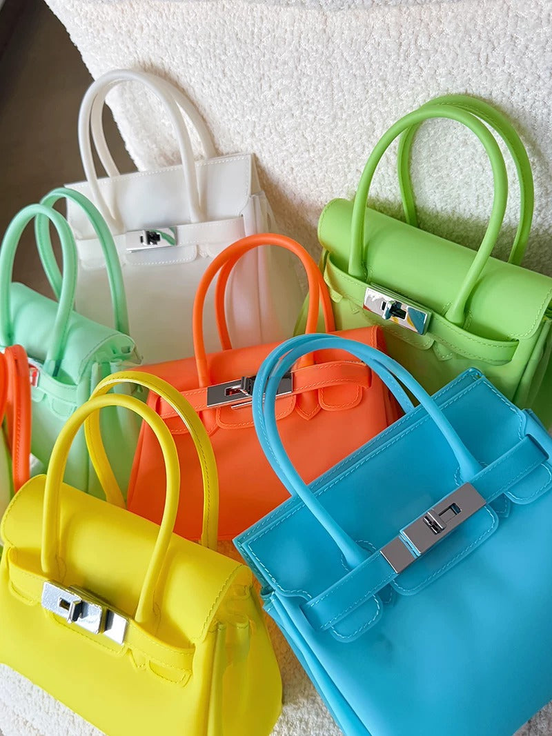 Jelly TPU Top Handle Bag X3562