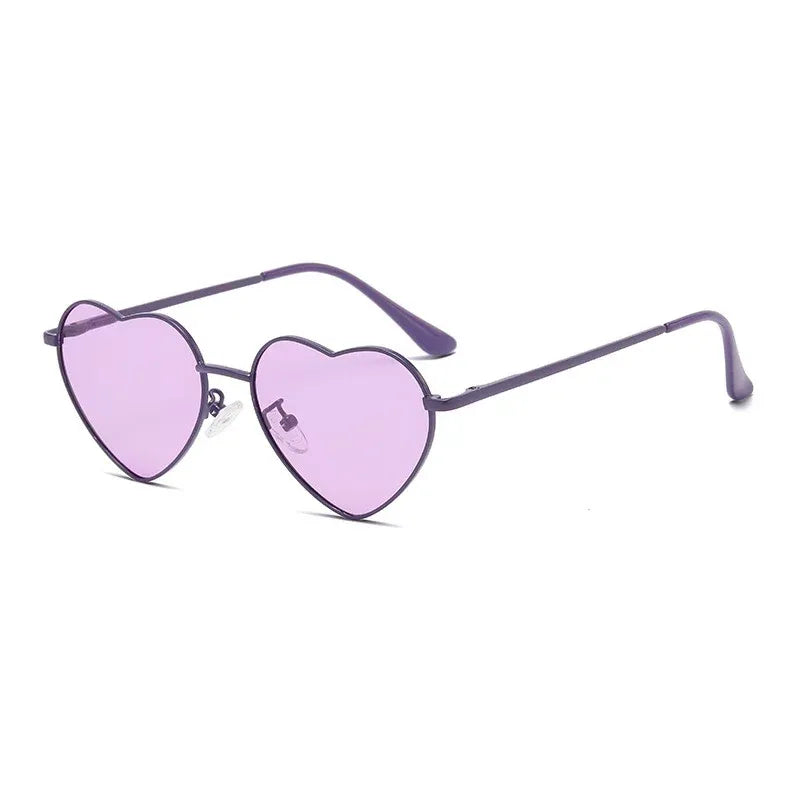 American Vintage Heart-Shaped Polarized Sunglasses　X3621