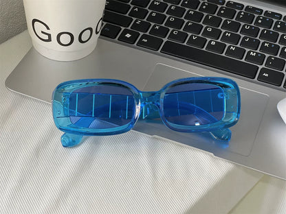Clear Rectangle Sunglasses X3597