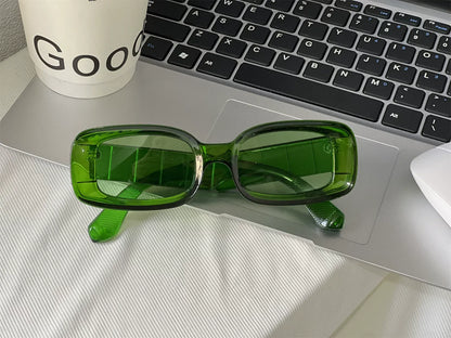 Clear Rectangle Sunglasses X3597