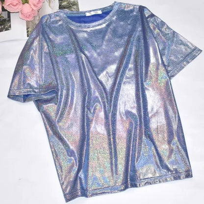 Sparkly Performance Costume T-Shirt X3646