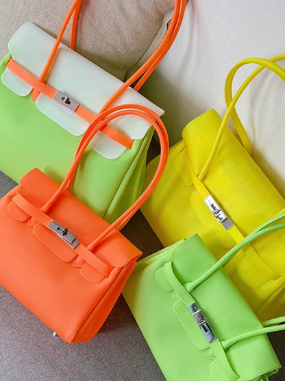 Jelly TPU Top Handle Bag X3562