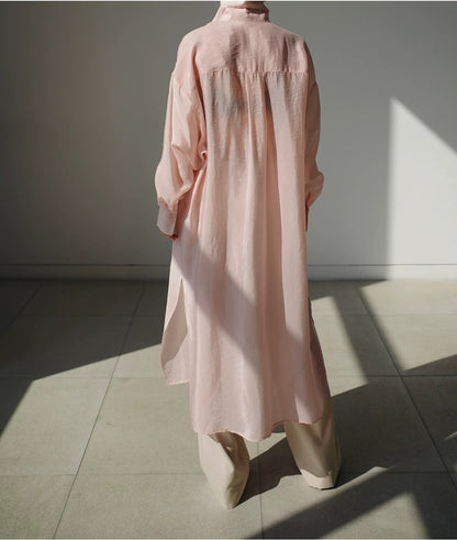 Loose Plus Size UV-Protection Long Cardigan X3618