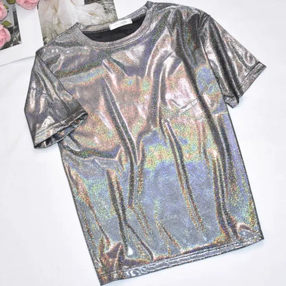Sparkly Performance Costume T-Shirt X3646