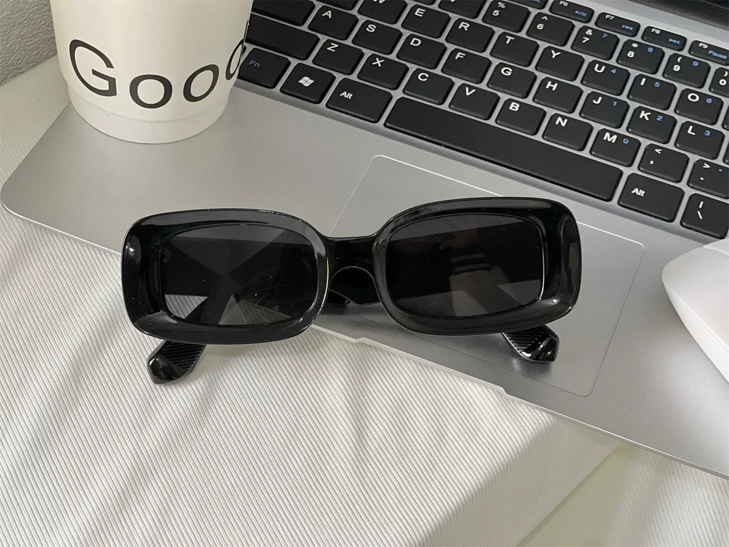 Clear Rectangle Sunglasses X3597