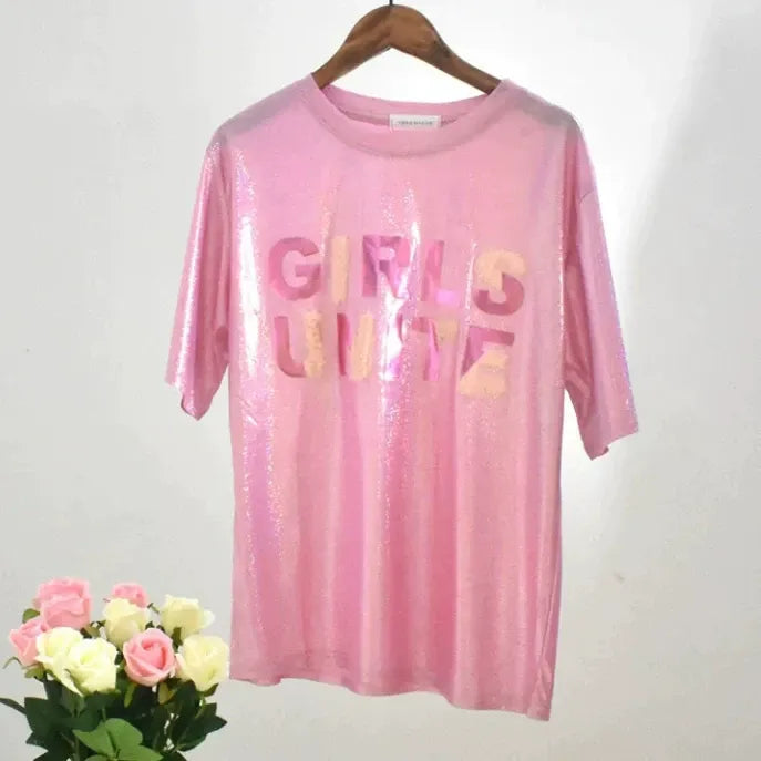 Sparkly Performance Costume T-Shirt X3646