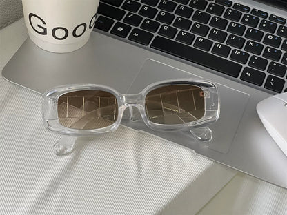 Clear Rectangle Sunglasses X3597