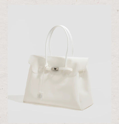 Large Capacity Matte Jelly Tote Bag X3561