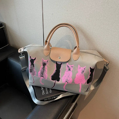 Cat Silhouette Travel Bag X3614