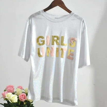Sparkly Performance Costume T-Shirt X3646