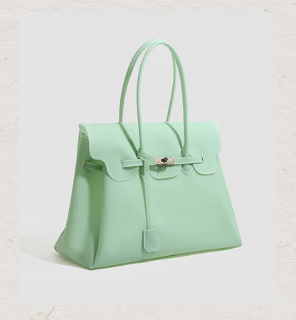 Large Capacity Matte Jelly Tote Bag X3561