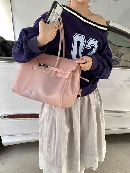 Jelly Turn-Lock Tote Bag X3560