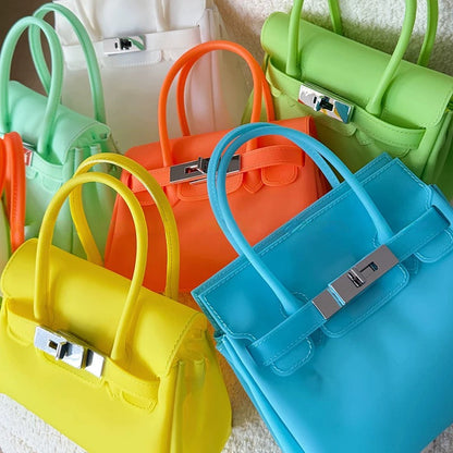 Jelly TPU Top Handle Bag X3562