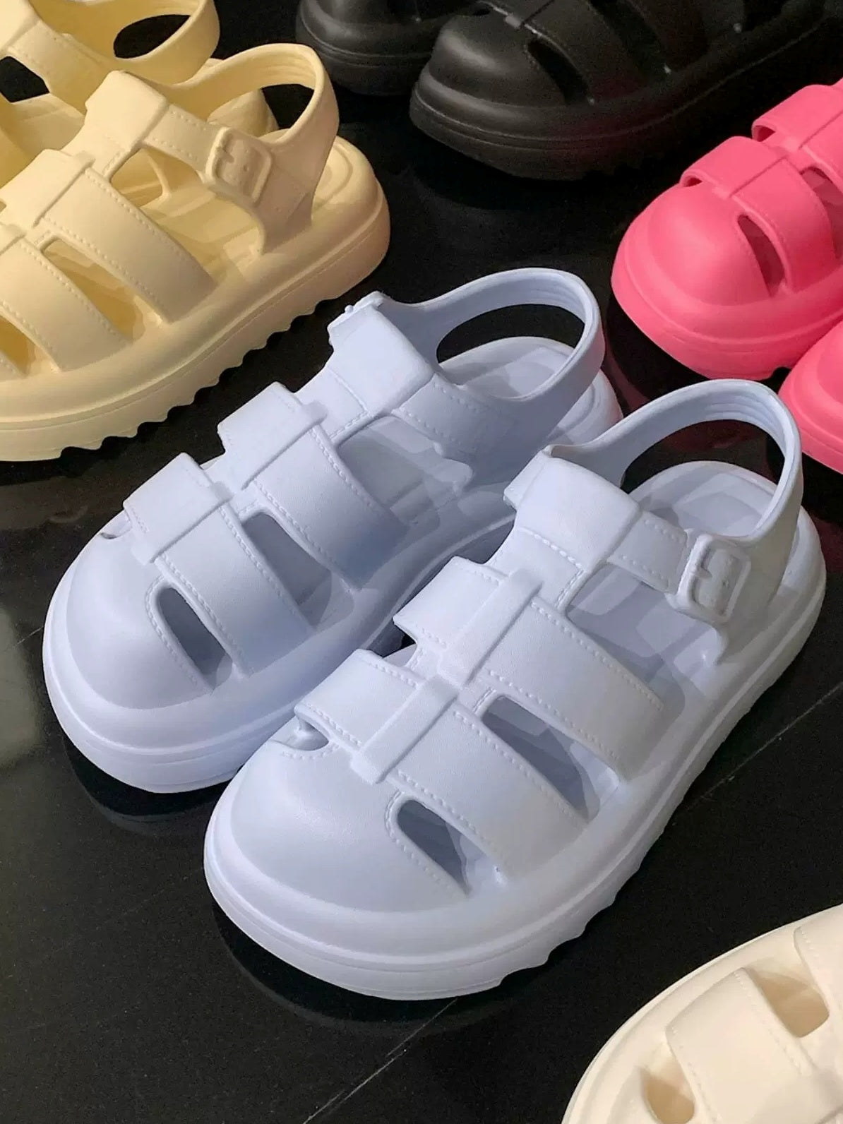 Thick Sole EVA Roman Sandals　X3636