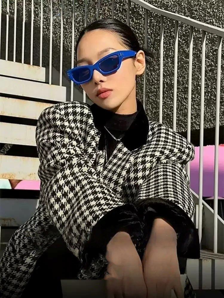 Korean Style Cat-Eye Square Sunglasses　X3626