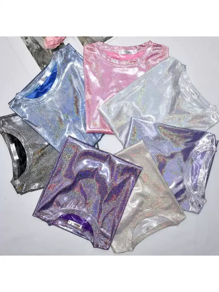 Sparkly Performance Costume T-Shirt X3646