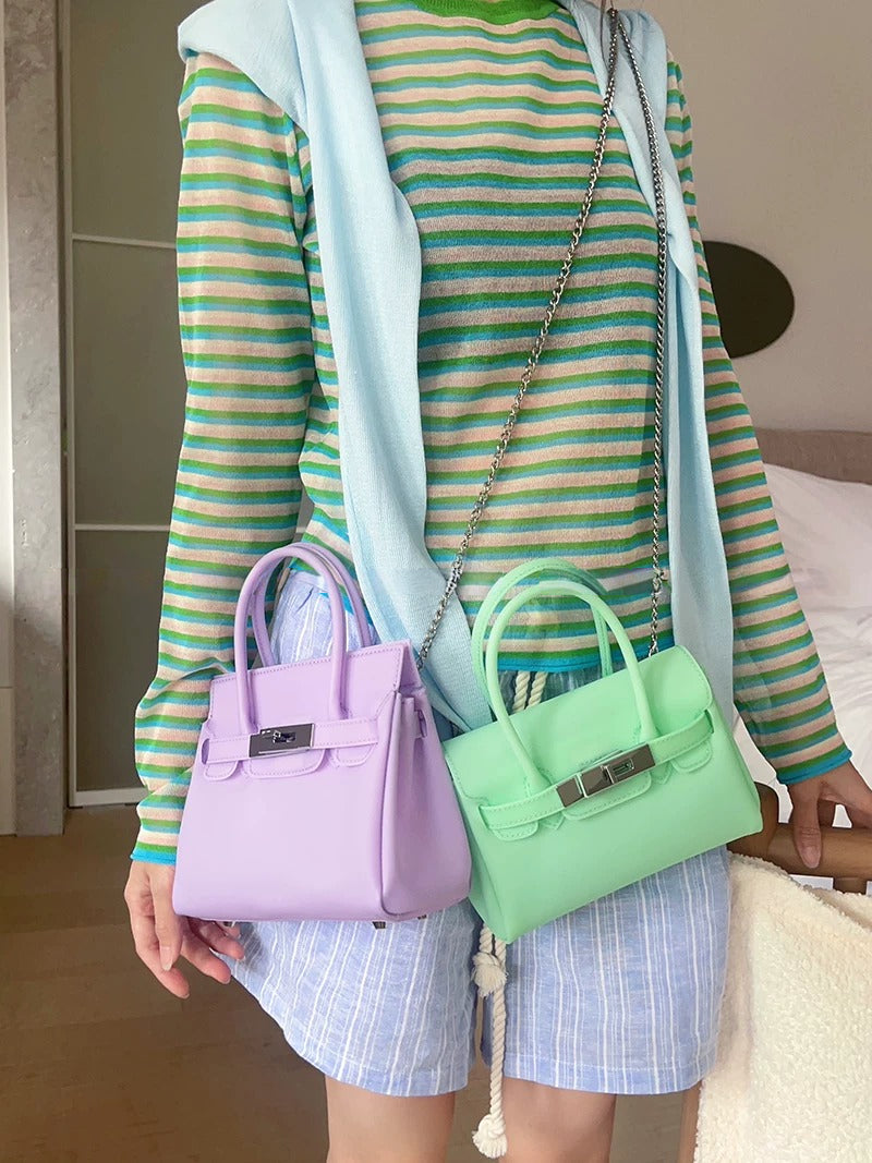 Jelly TPU Top Handle Bag X3562