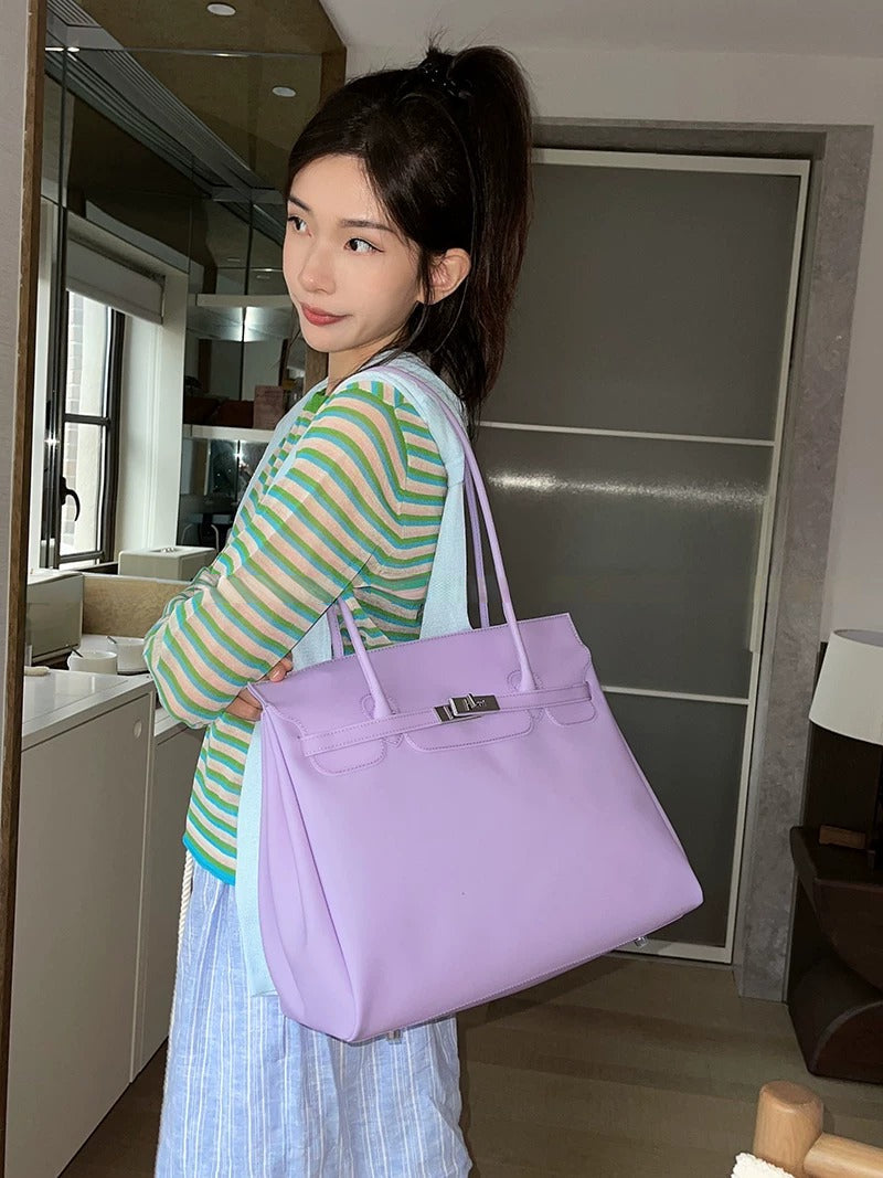 Jelly TPU Top Handle Bag X3562