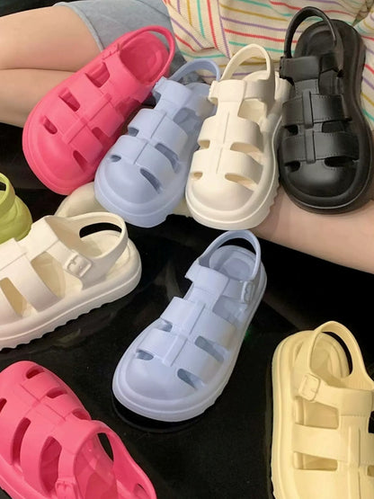 Thick Sole EVA Roman Sandals　X3636