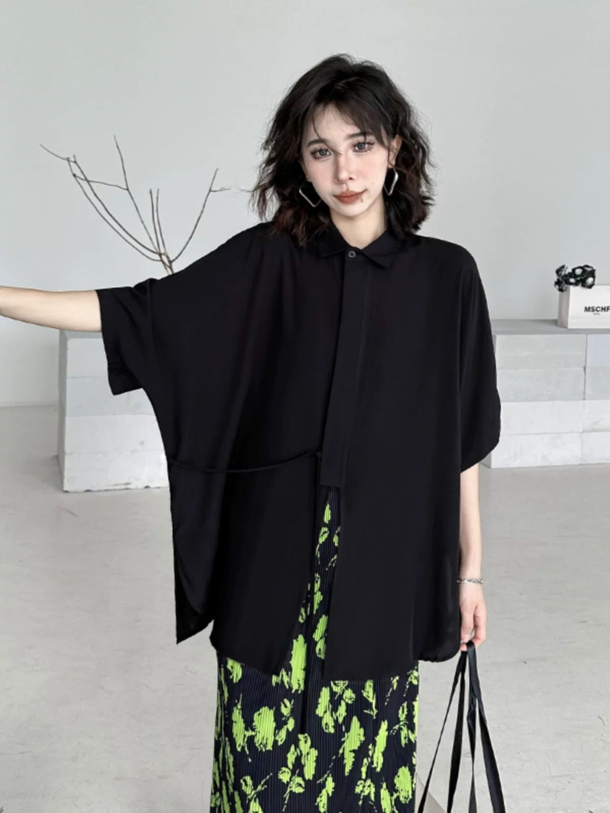 Oversized Polo 領襯衫 X3559