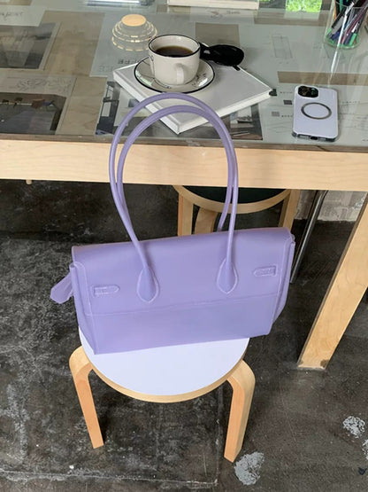 Jelly Turn-Lock Tote Bag X3560