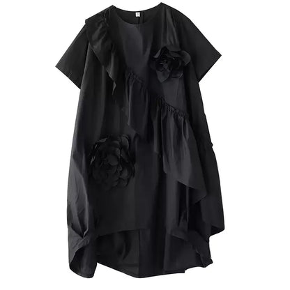 Floral Ruffle Dress　X3627