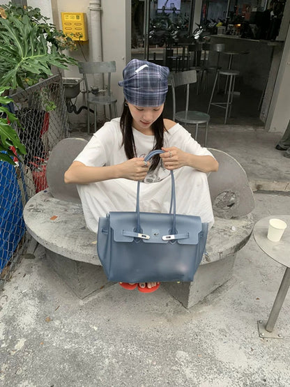 Jelly Turn-Lock Tote Bag X3560