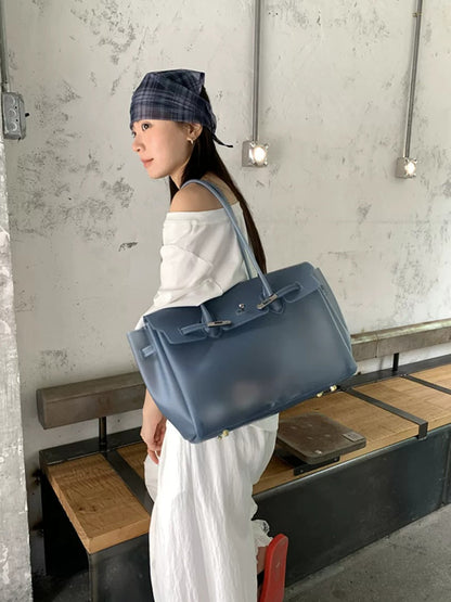 Jelly Turn-Lock Tote Bag X3560