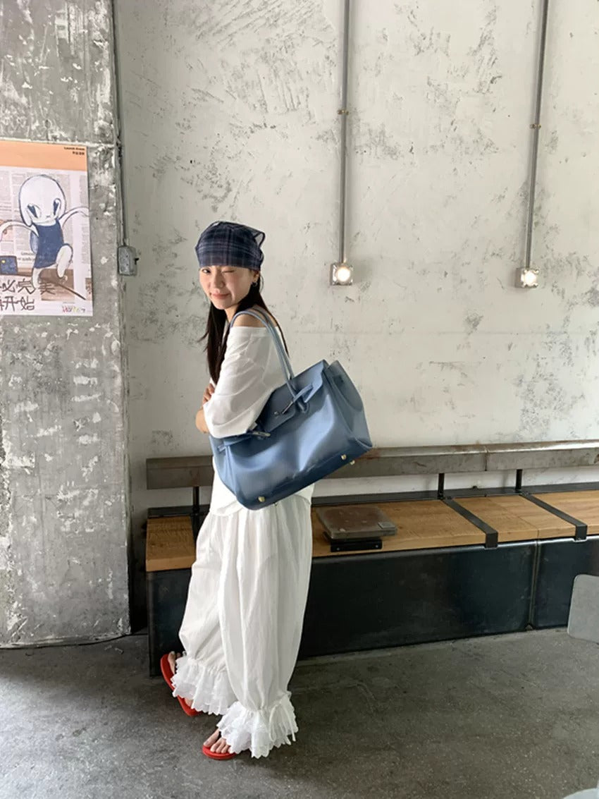 Jelly Turn-Lock Tote Bag X3560