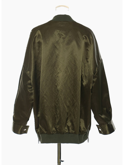 Asymmetrical Street Blouson X2971