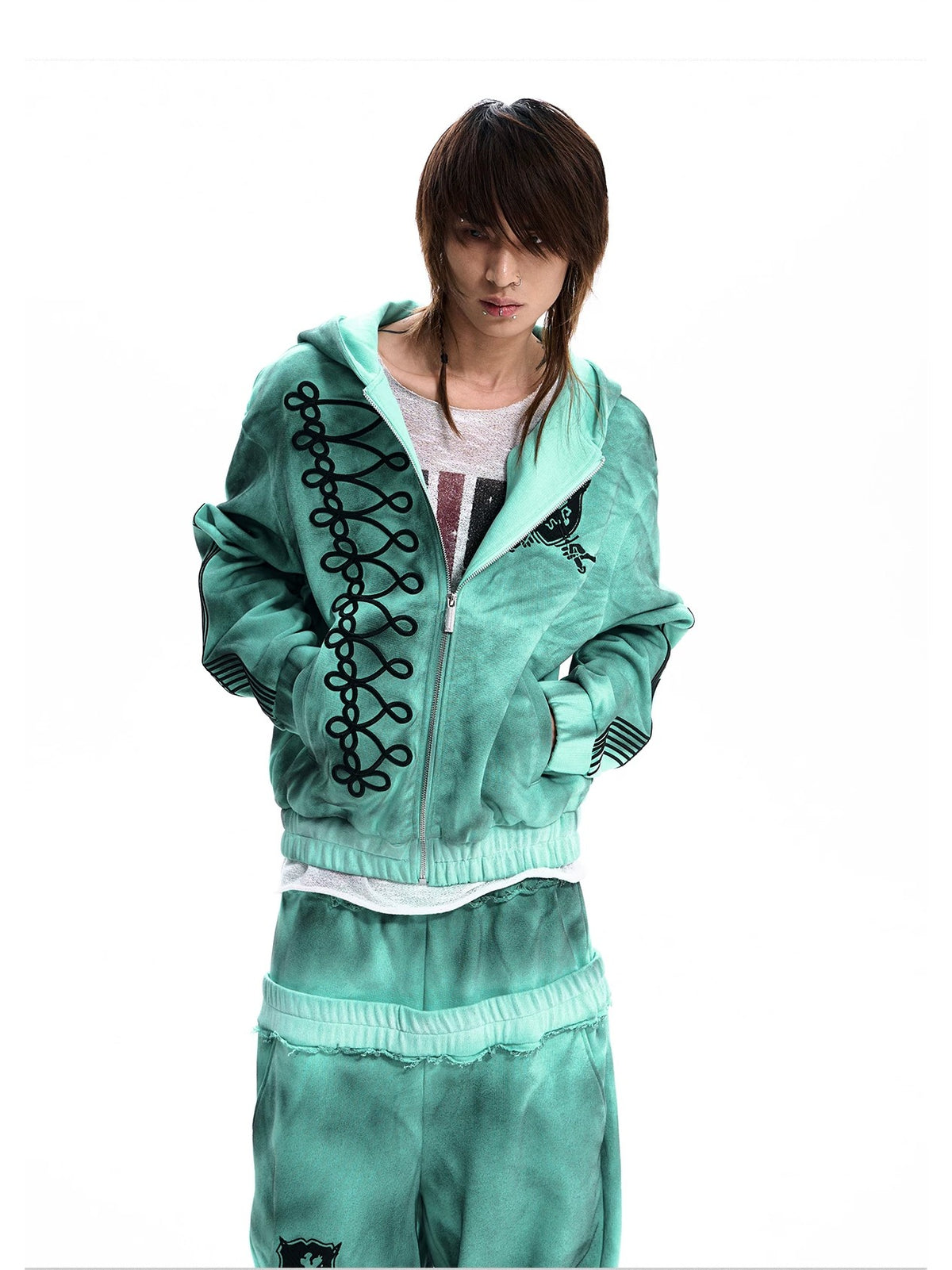 Napoleon Embroidery Hoodie and Pants