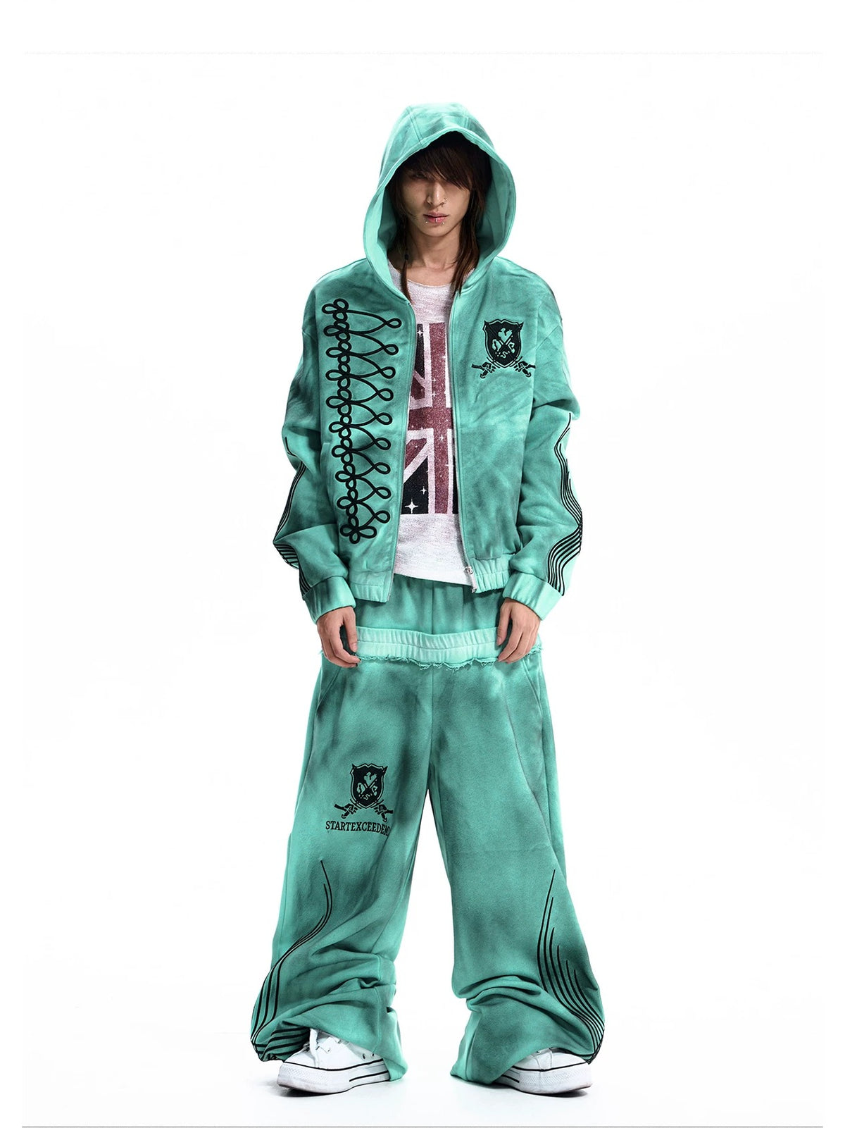 Napoleon Embroidery Hoodie and Pants