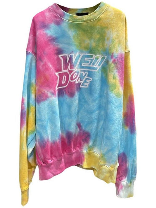 Tie dye logo sweatshirt X1700