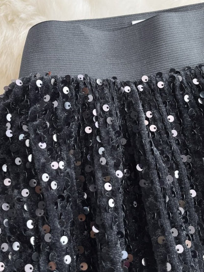 sequin skirt X2029