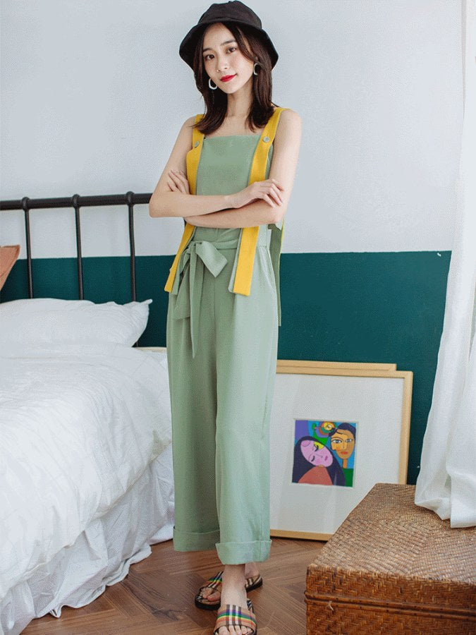 Pastel store color jumpsuit