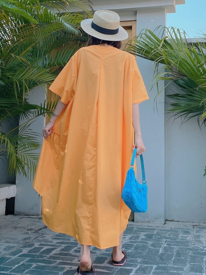 Vacation Big Silhouette Dress X1337 