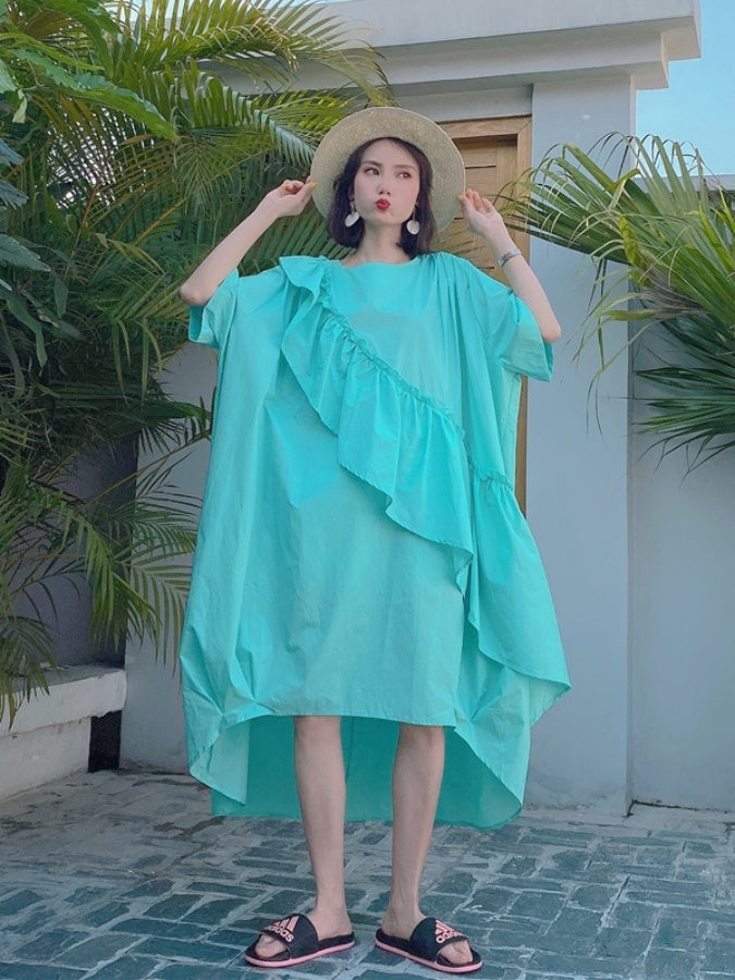 Vacation Big Silhouette Dress X1337 