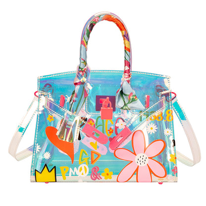 Tropical Clear Handbag X1169